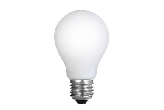 LED Filament Bulb A60 Milky 4W Dim - Amoluce